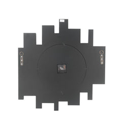 Ornat - 22" Wall Clock - Faux Square Diamonds