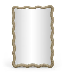 Meadow - Jute Rope Framed Mirror - Natural