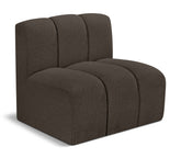 Arc - Silla recta de tela bouclé