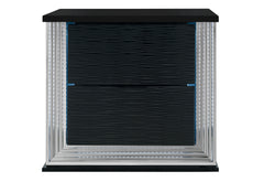 YLIME - NIGHTSTAND WITH LED AND USB - MyWaynesHome #