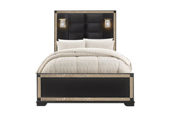BLAKE - FULL BED WITH LAMPS, KING BED WITH LAMPS, QUEEN BED WITH LAMPS - MyWaynesHome #