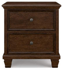 Danabrin - Two Drawer Nightstand - Brown