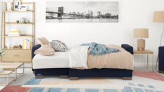 Ottomanson Armada - Upholstered Convertible Chaise Lounge With Storage - Polyester