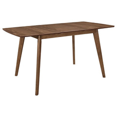 Alfredo - Extension Leaf Dining Table - Natural Walnut