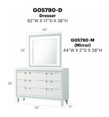Glory Furniture - Genoa - Dresser
