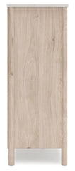 Cadmori - Five Drawer Wide Chest - Two-Tone