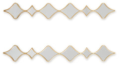 Harriswood - Accent Mirror Set (Set of 2) - Gold Finish