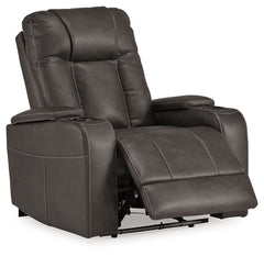 Feazada - Sofá reclinable eléctrico con reposacabezas ajustable - Shadow