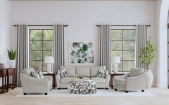 Tomkins - Boucle Upholstered Chair - Light Gray