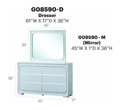 Glory Furniture - Milan - Dresser