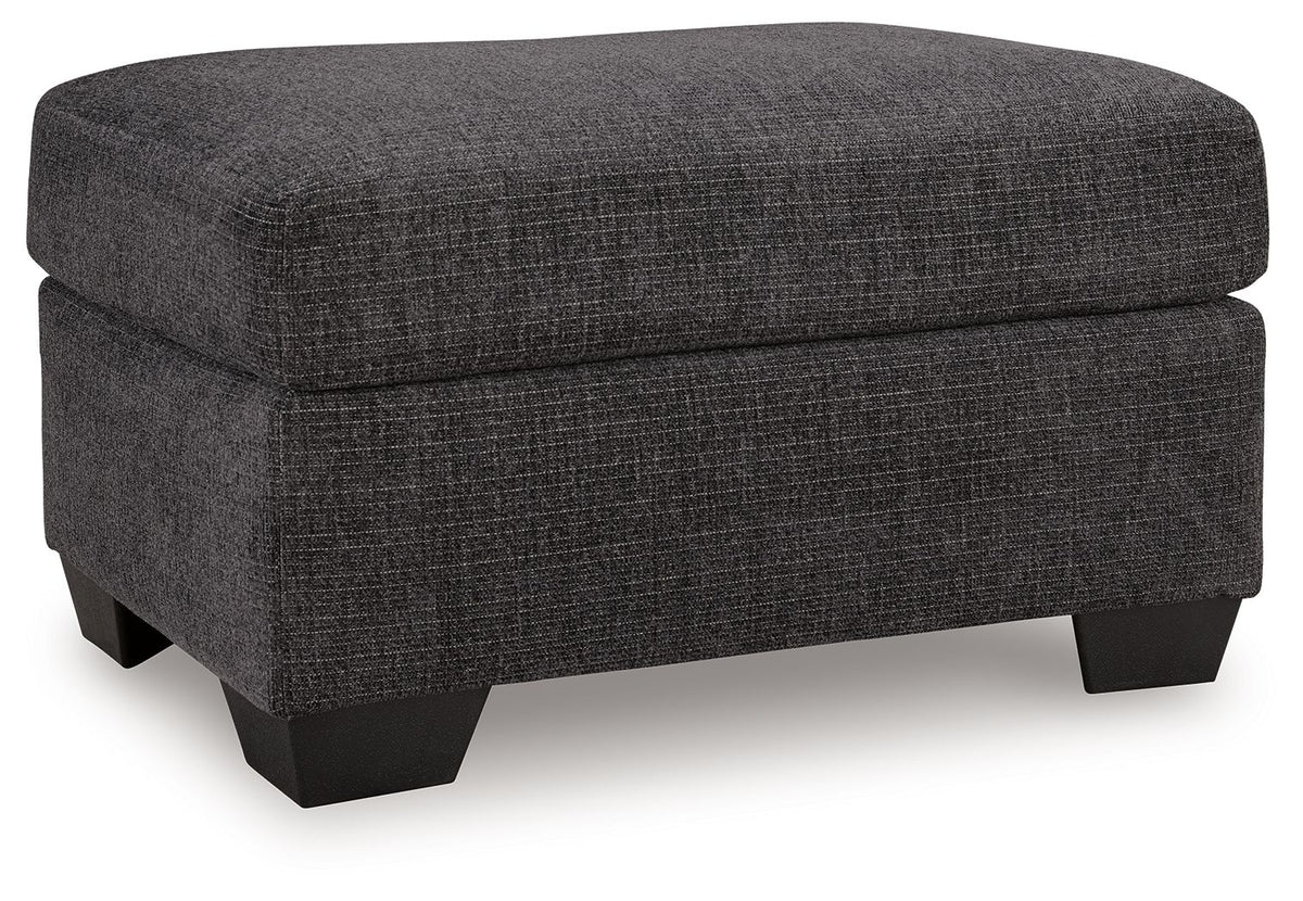 Loreo - Ottoman - Ebony