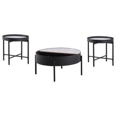 Ozella - Round Coffee Table Set