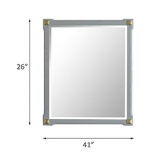 House Marchese - Mirror - Pearl Gray