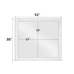 Katia - Mirror - Rustic Gray & Weathered White