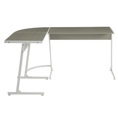 Carver - Computer Desk - Gray & White