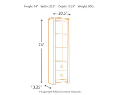 Willowton - Entertainment Center - TV Stand With Faux Firebrick Fireplace Insert - Whitewash