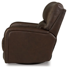 Emberla - Swivel Glider Recliner - Coffee