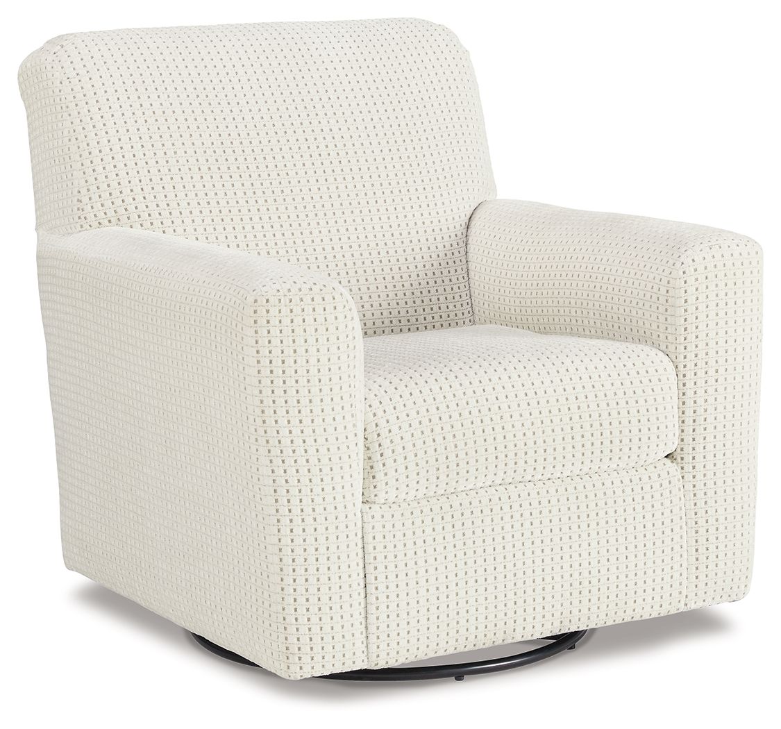 Herstow - Sillón planeador giratorio - Marfil