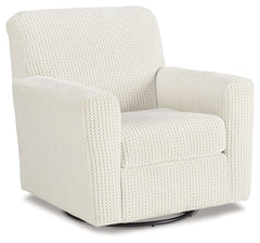 Herstow - Sillón planeador giratorio - Marfil