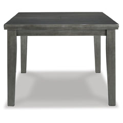 Hallanden - Rectangular Dining Room Butterfly Extension Table - Gray