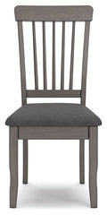Shullden - Dining Room Side Chair (Set of 2) - Gray