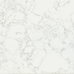 Zayn - Dining Table - White Natrual Marble Top & White