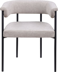 Malin - Linen Dining Chair (Set of 2) - Taupe