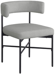 Rivage - Durable Dining Chair With Black Frame (Set of 2)