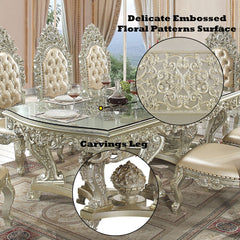 Sorina - Dining Table - Antique Gold