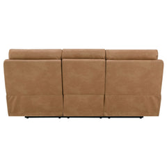Chavis - Power Motion Sofa With USB & Power Headrest - Brown