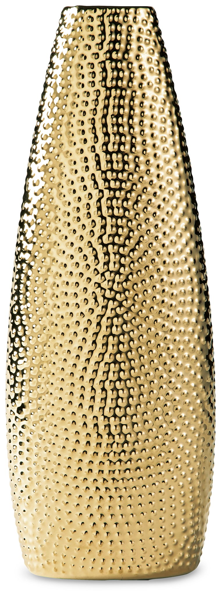 Efim - Jarrón - 34.93 cm - Acabado dorado