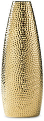Efim - Jarrón - 34.93 cm - Acabado dorado