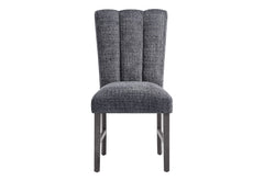 D8030DC - Dining Chair - Black / Brown