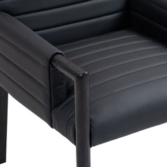 Aimee - Dining Arm Chair - Black Legs
