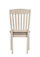 Fedele - Side Chair (Set of 2) - Tan Fabric & Cream