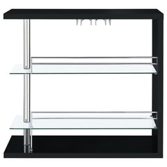 Prescott Black Home Bar - MyWaynesHome #