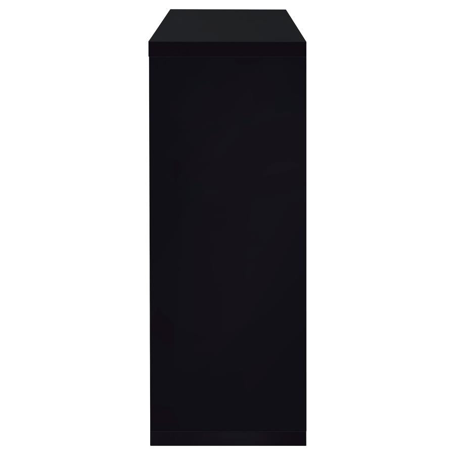 Prescott Black Home Bar - MyWaynesHome #