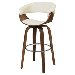 Zion Ivory Swivel Bar Stool - MyWaynesHome #
