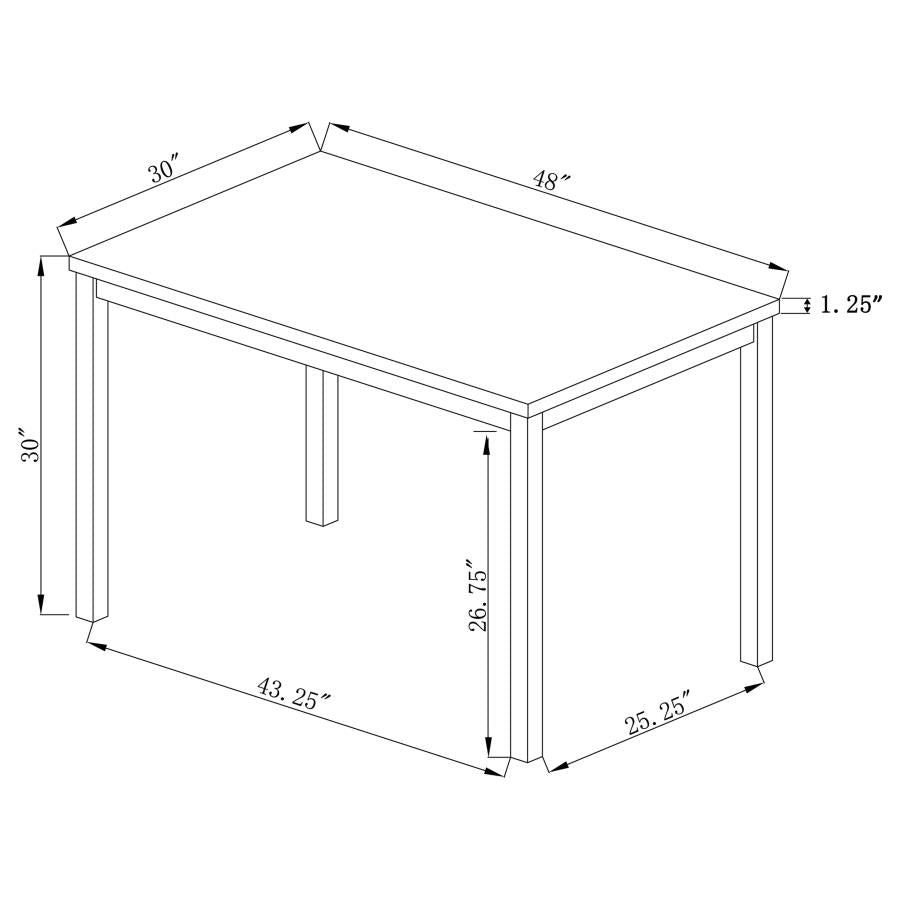Garza Grey Dining Table - MyWaynesHome #