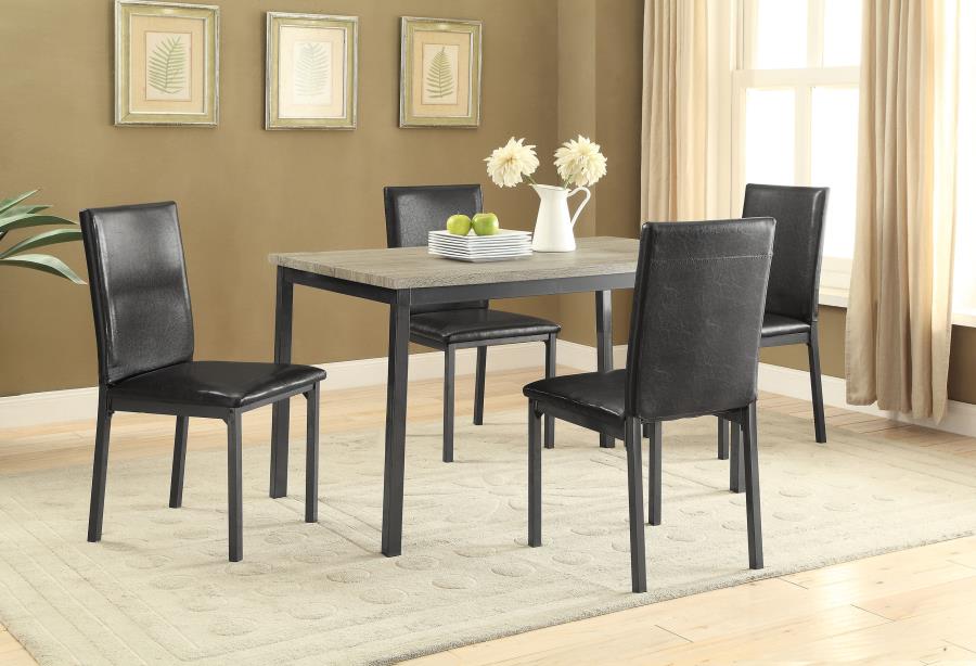 Garza Grey Dining Table - MyWaynesHome #