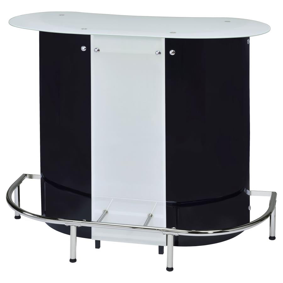 Lacewing Black Home Bar - MyWaynesHome #