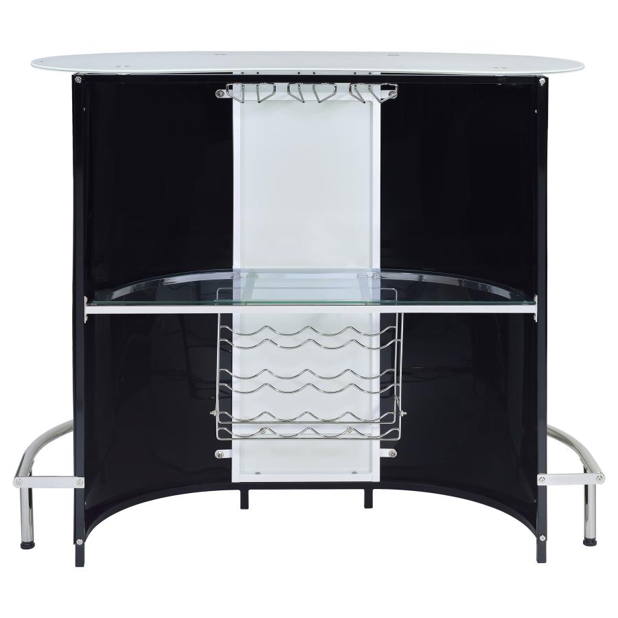 Lacewing Black Home Bar - MyWaynesHome #