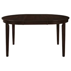 Gabriel 5-piece Extension Leaf Dining Table Set Cappuccino - MyWaynesHome #