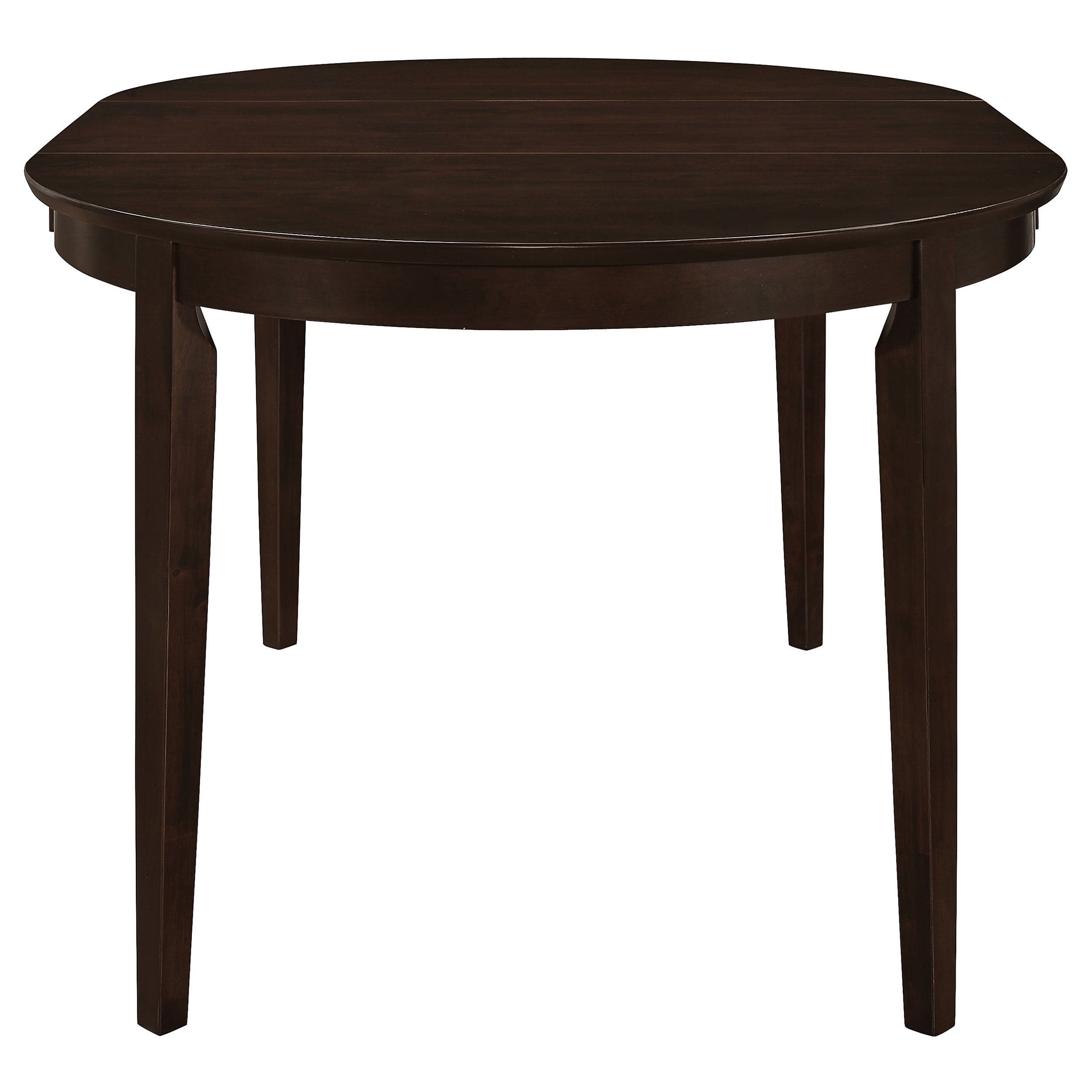 Gabriel 5-piece Extension Leaf Dining Table Set Cappuccino - MyWaynesHome #