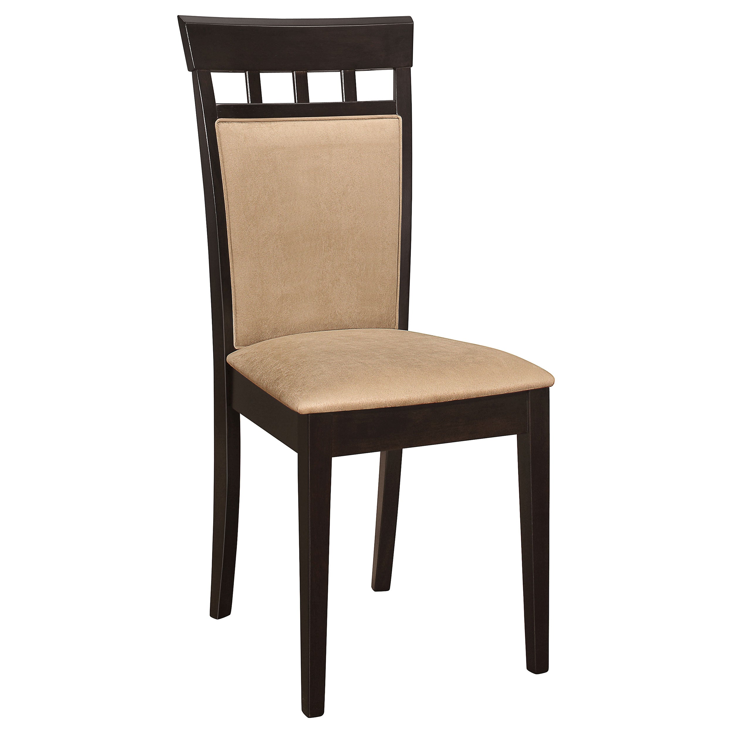 Gabriel 5-piece Extension Leaf Dining Table Set Cappuccino - MyWaynesHome #