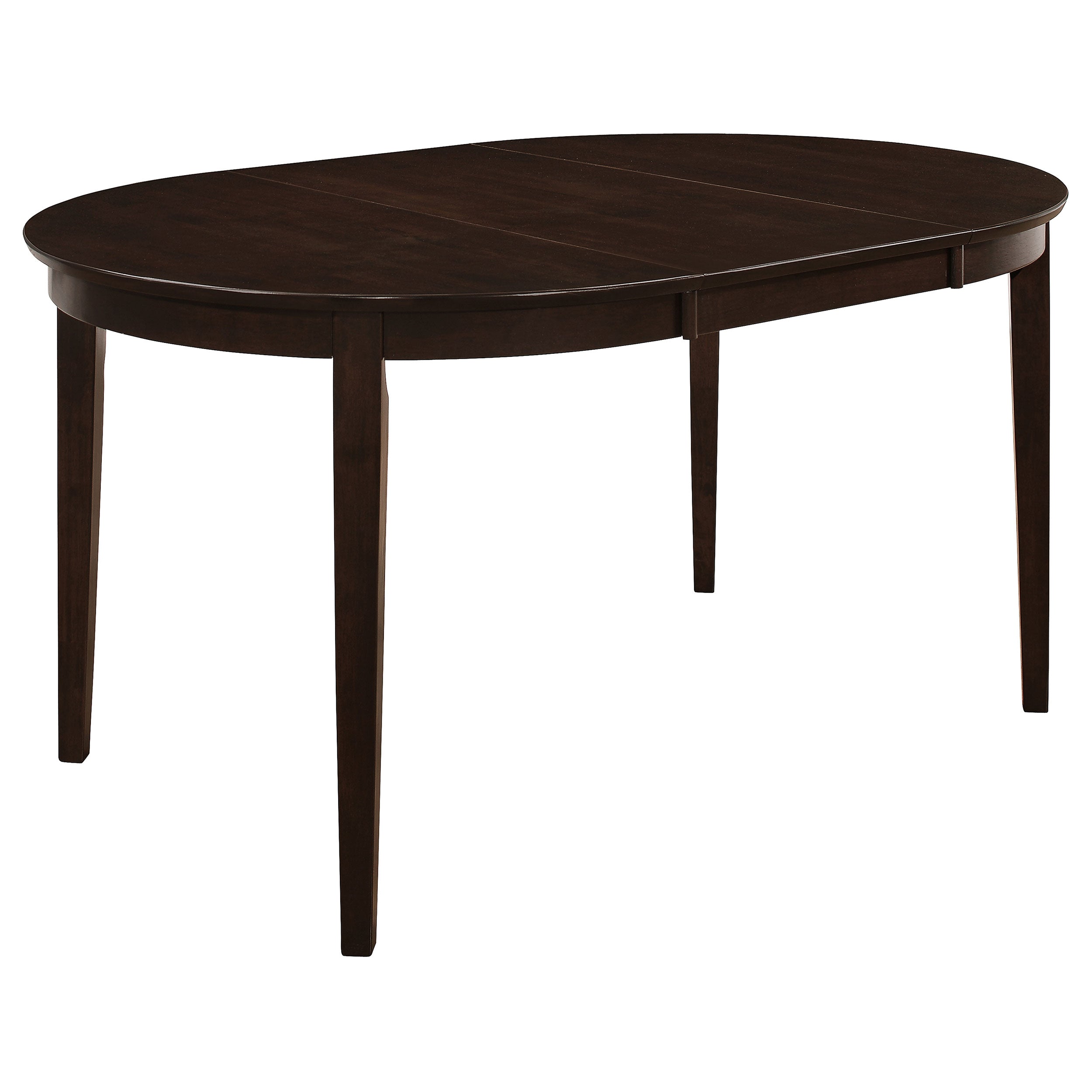 Gabriel 5-piece Extension Leaf Dining Table Set Cappuccino - MyWaynesHome #