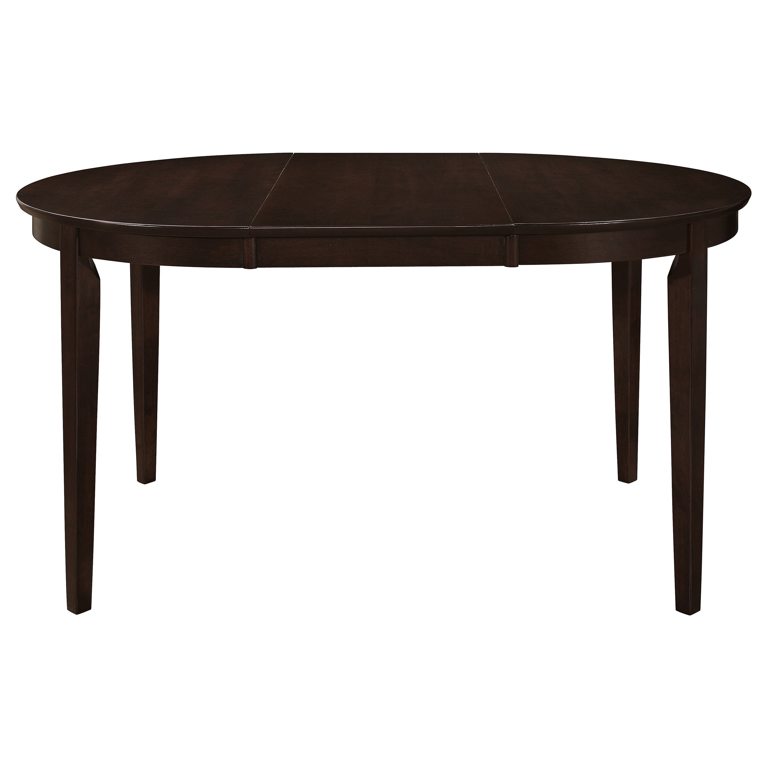 Gabriel 5-piece Extension Leaf Dining Table Set Cappuccino - MyWaynesHome #