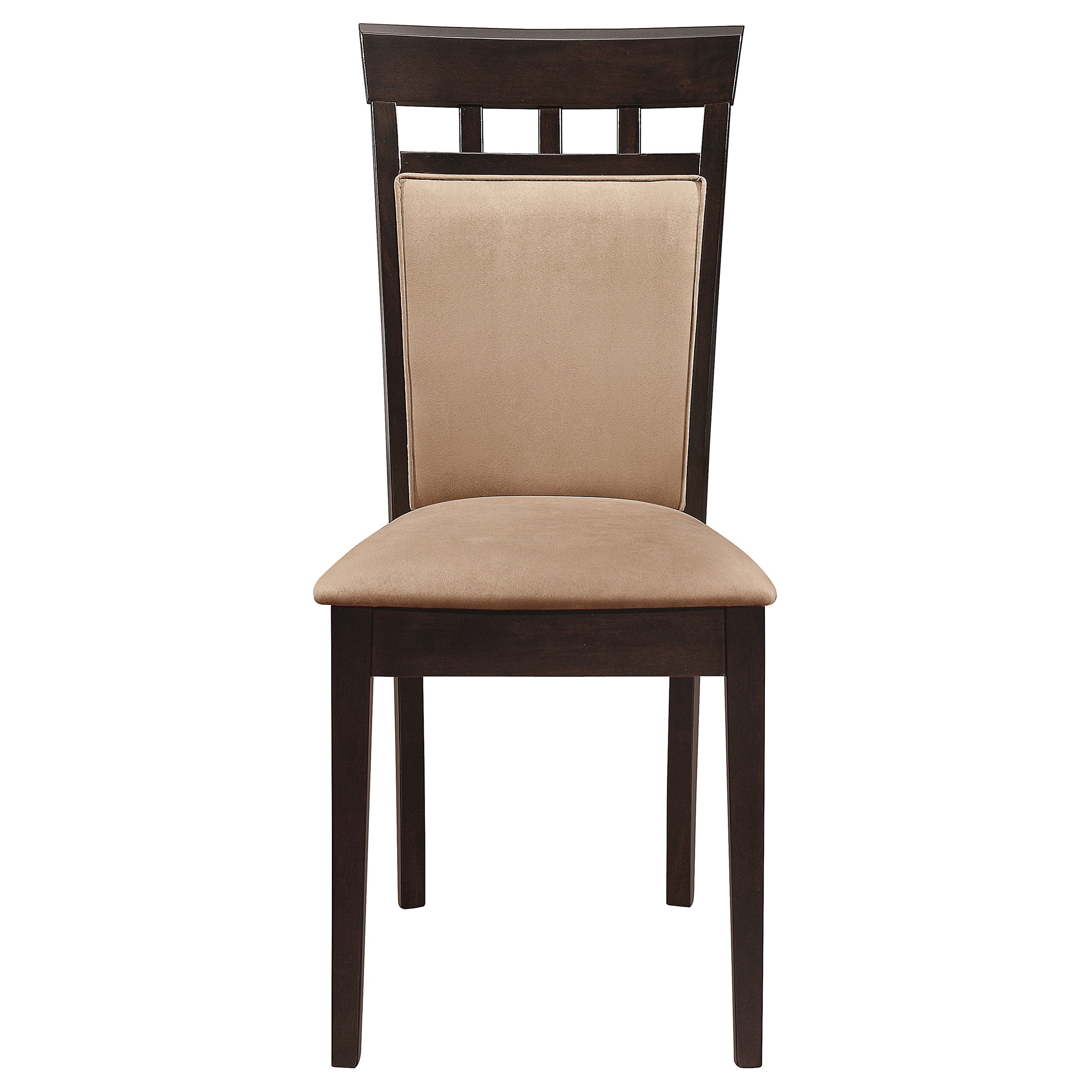 Gabriel 7-piece Extension Leaf Dining Table Set Cappuccino - MyWaynesHome #