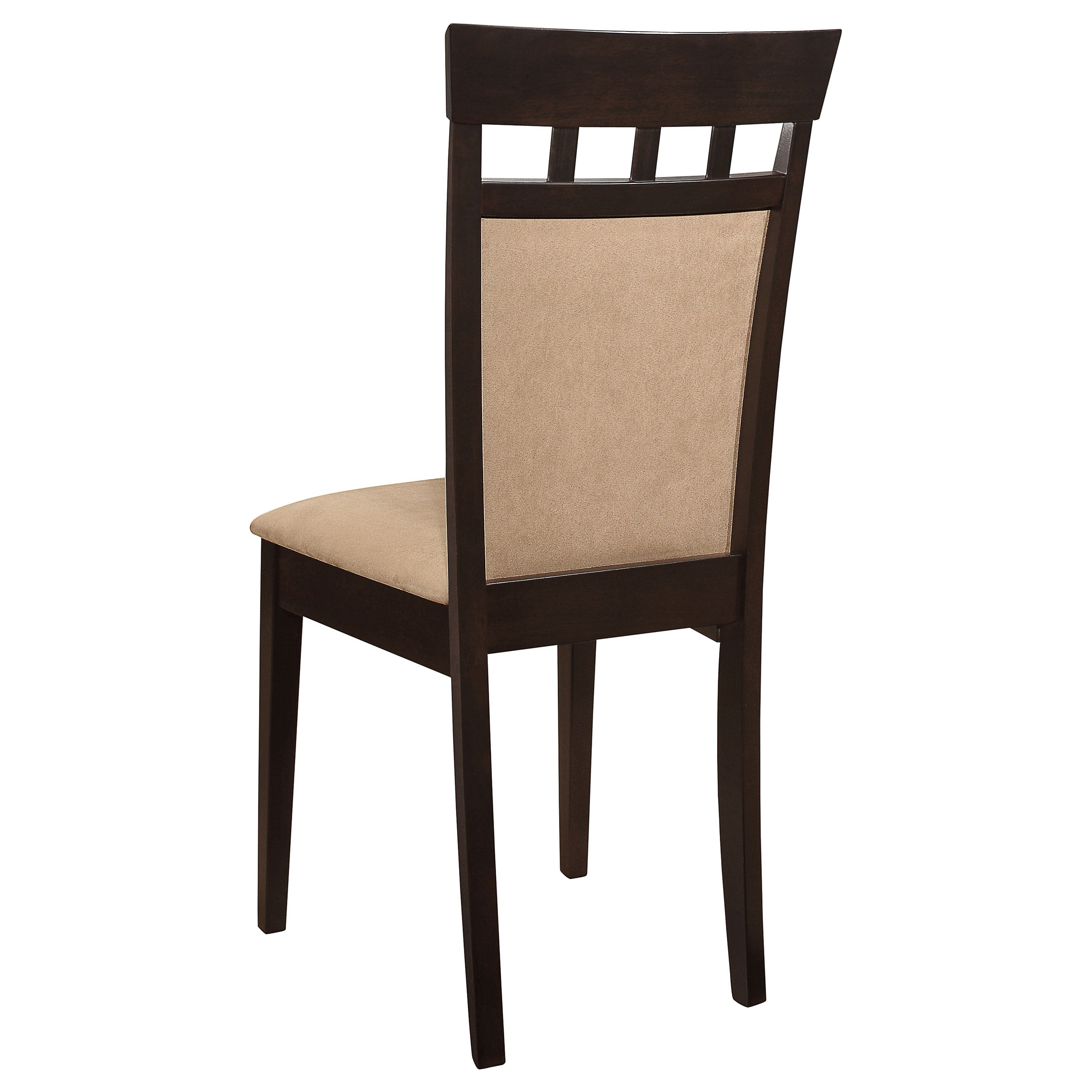 Gabriel 7-piece Extension Leaf Dining Table Set Cappuccino - MyWaynesHome #