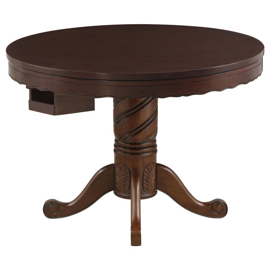 Turk Brown Game Table - MyWaynesHome #